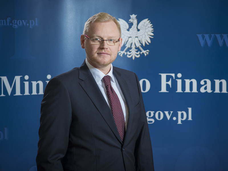 Wiceminister Finansów Paweł Gruza Ministerstwo
